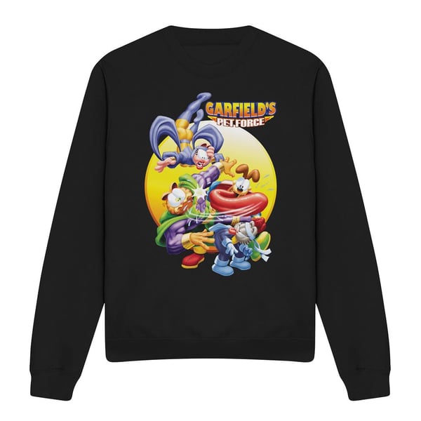 Garfield Unisex Adult Tongue Of Doom Sweatshirt