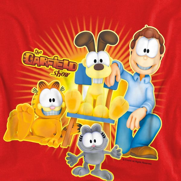 Garfield Unisex Adult Say Cheese Sweatshirt