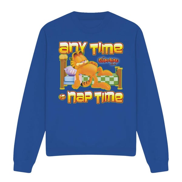 Garfield Unisex Adult Nap Time Sweatshirt