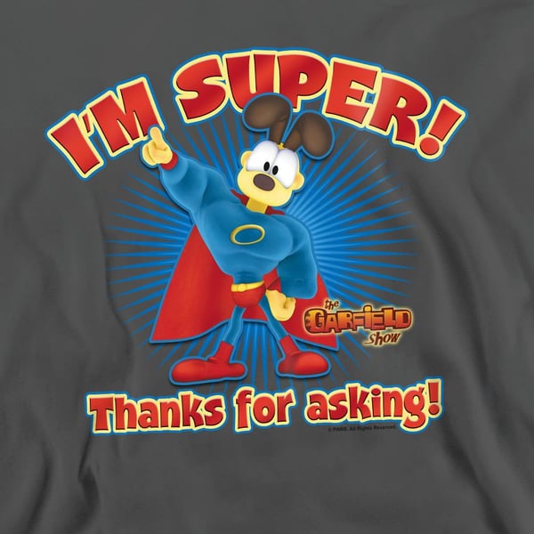 Garfield Unisex Adult Super Sweatshirt