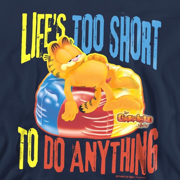 Garfield Unisex Adult Too Short Sweatshirt
