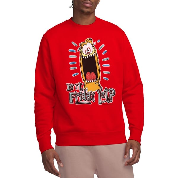 Garfield Unisex Adult Friday Sweatshirt
