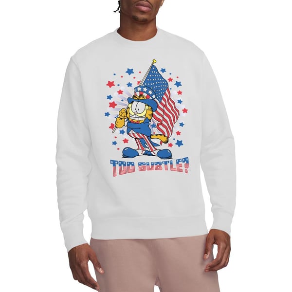 Garfield Unisex Adult Subtle Sweatshirt