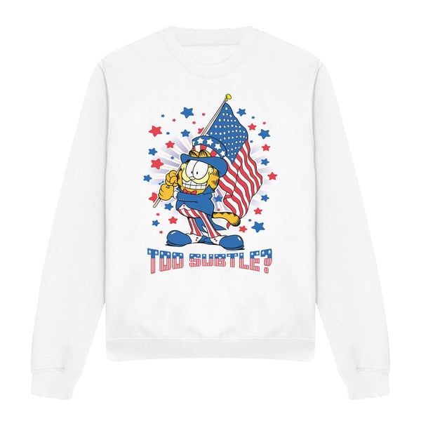 Garfield Unisex Adult Subtle Sweatshirt