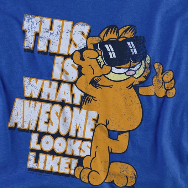 Garfield Unisex Adult Awesome Sweatshirt