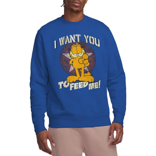 Garfield Unisex Adult I Want You Sweatshirt