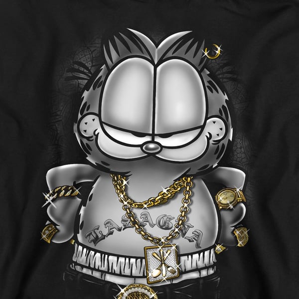 Garfield Unisex Adult Lasagna For Life Sweatshirt
