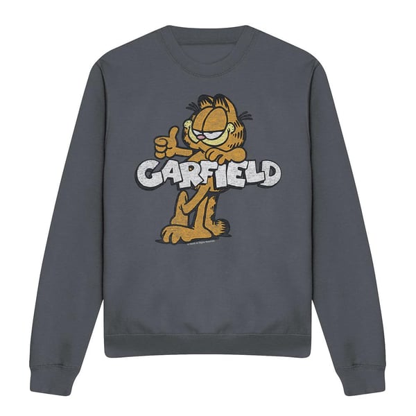 Garfield Unisex Adult Garf Retro Sweatshirt
