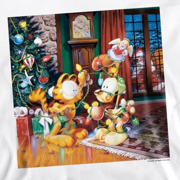 Garfield Unisex Adult Odie Tree Sweatshirt