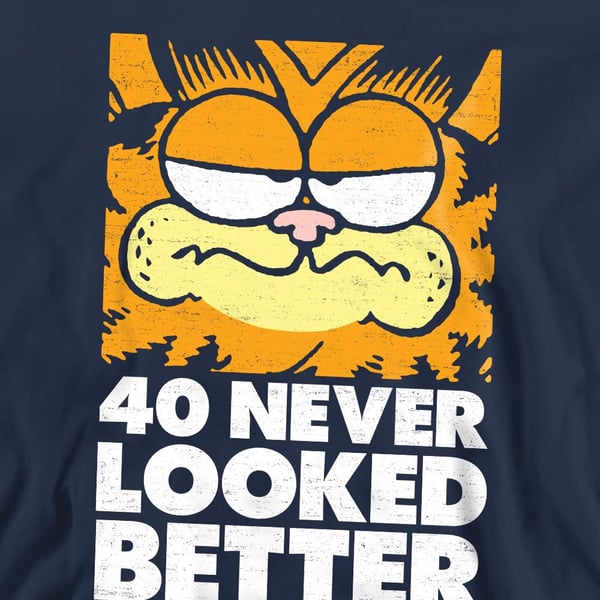 Garfield Unisex Adult 40 Looks Sweatshirt
