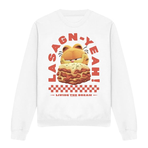 Garfield Movie Unisex Adult Lasagnyeah Sweatshirt
