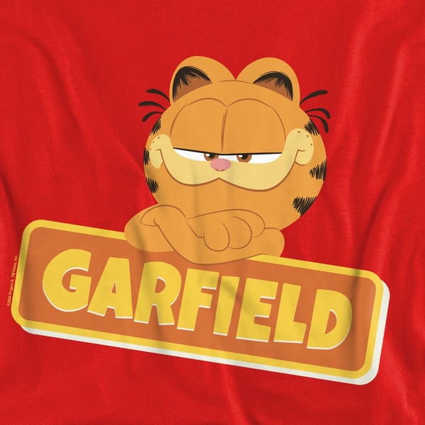 Garfield-elokuvan unisex-aikuisten logopaita
