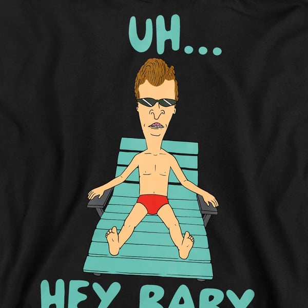 Beavis & Butthead Unisex Adult Uh Hey Baby Sweatshirt