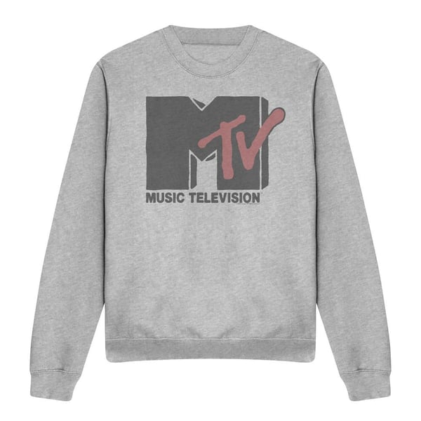 MTV Unisex Adult Logo Sweatshirt