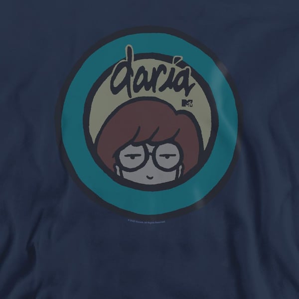 Daria Unisex Adult Daria Logo Sweatshirt