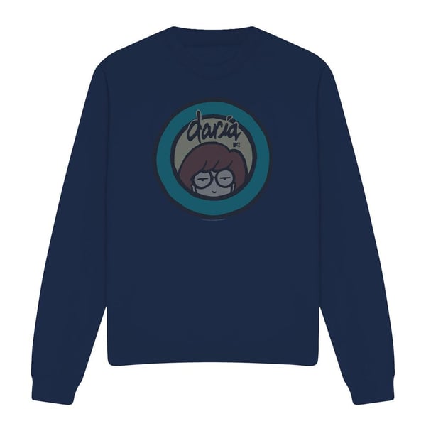 Daria Unisex Adult Daria Logo Sweatshirt