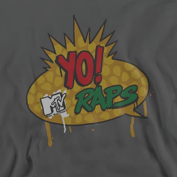 Yo! MTV Raps Unisex Adult Logo Sweatshirt