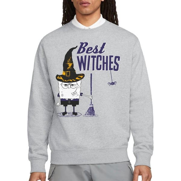 SpongeBob SquarePants Unisex Adult Best Witches Sweatshirt