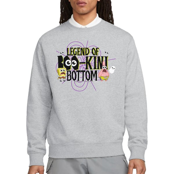 SpongeBob SquarePants Unisex Adult Legend Of Boo-Kini Bottom Sweatshirt