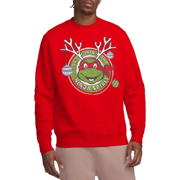 Teenage Mutant Ninja Turtles Unisex Adult Into The Ninja Spirit Christmas Sweatshirt