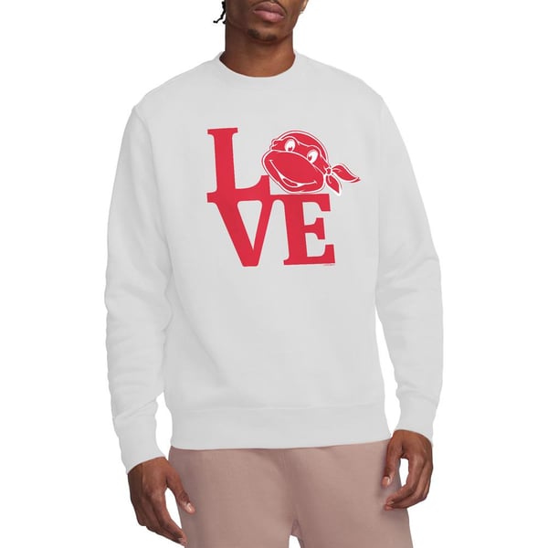 Teenage Mutant Ninja Turtles Unisex Adult Love Valentine`s Day Sweatshirt