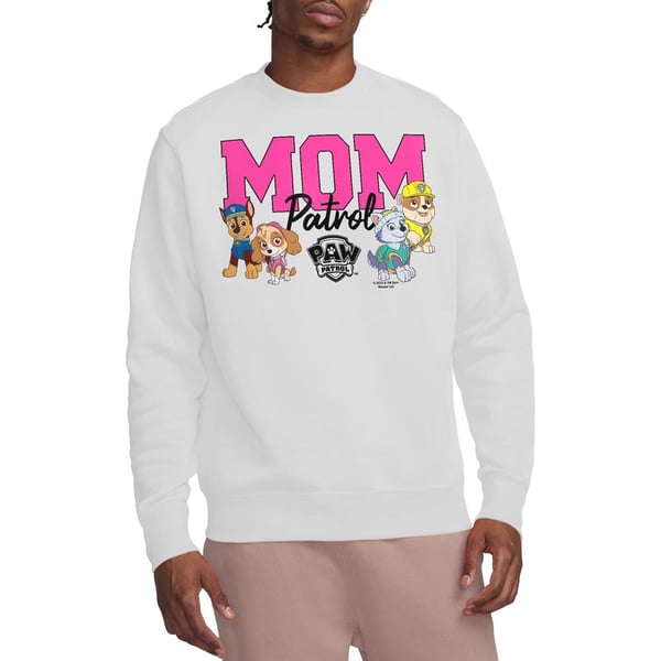 Paw Patrol Unisex Adult Mom Patrol Mothers Day Sweatshirt