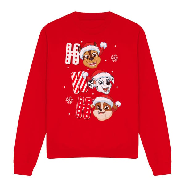 Paw Patrol Unisex Adult Santa Hat Christmas Sweatshirt
