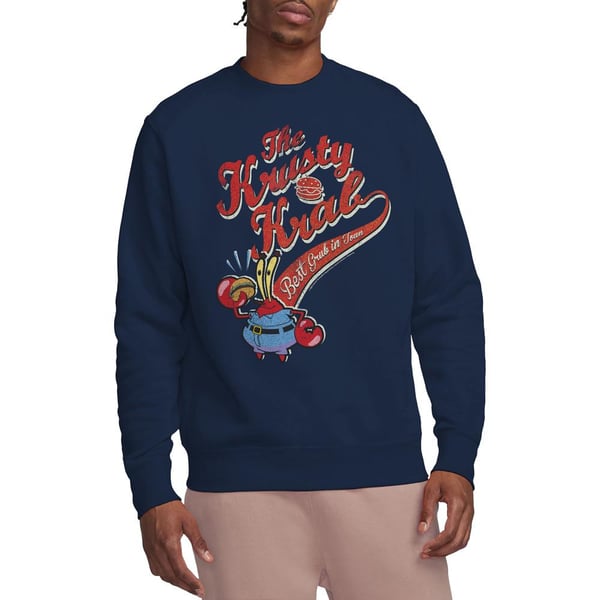 SpongeBob SquarePants Unisex Adult The Krusty Krab Sweatshirt