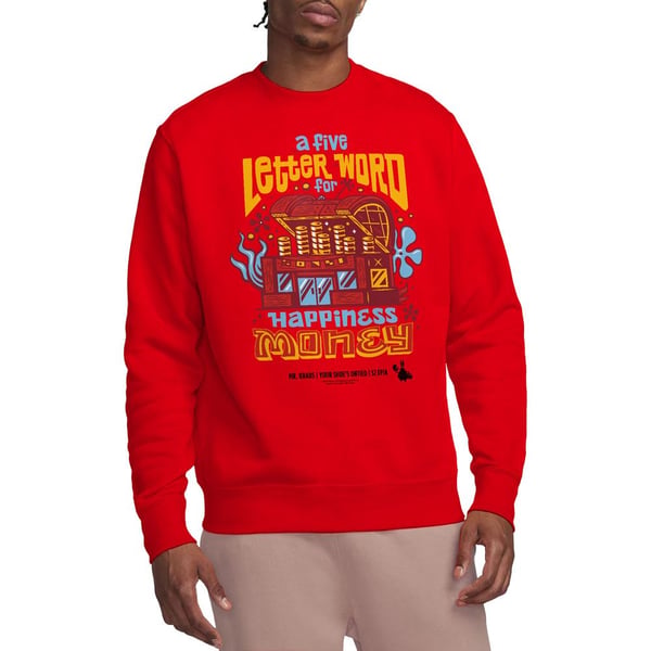 SpongeBob SquarePants Unisex Adult Money Mr Krabs Sweatshirt