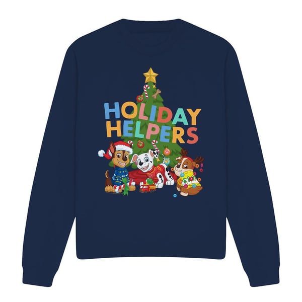Paw Patrol Unisex Adult Holiday Helpers Christmas Sweatshirt