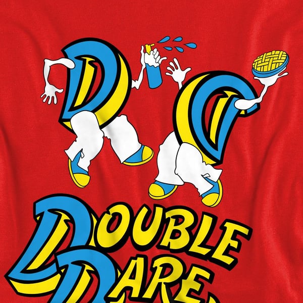 Double Dare Unisex Adult Vintage Logo Sweatshirt