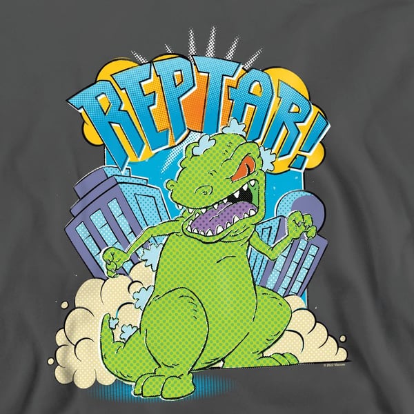 Rugrats Unisex Adult Stomp Reptar Sweatshirt