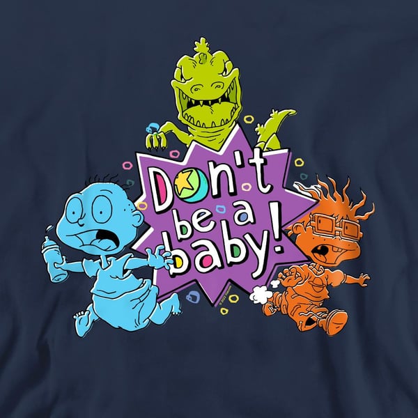 Rugrats Unisex Adult Babies Run For The Hills Sweatshirt