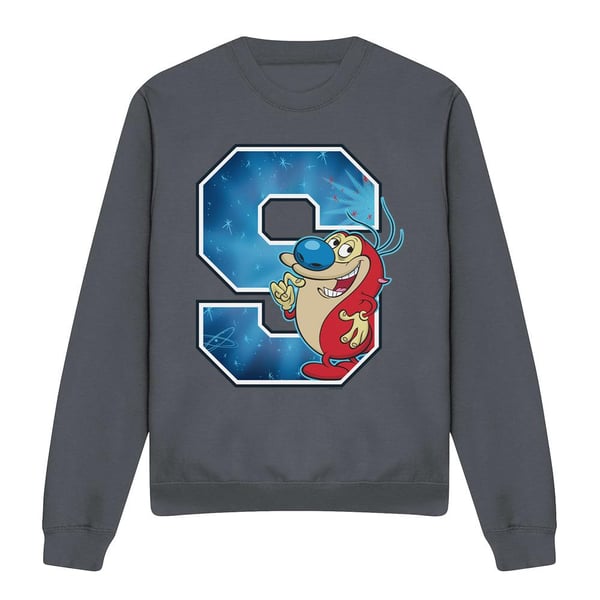 Ren & Stimpy Unisex Adult S Is For Stimpy Sweatshirt