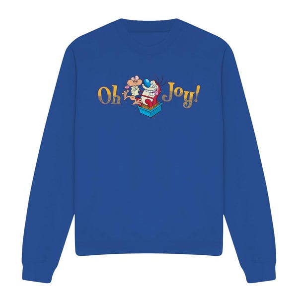 Ren & Stimpy Unisex Adult Oh Joy Sweatshirt
