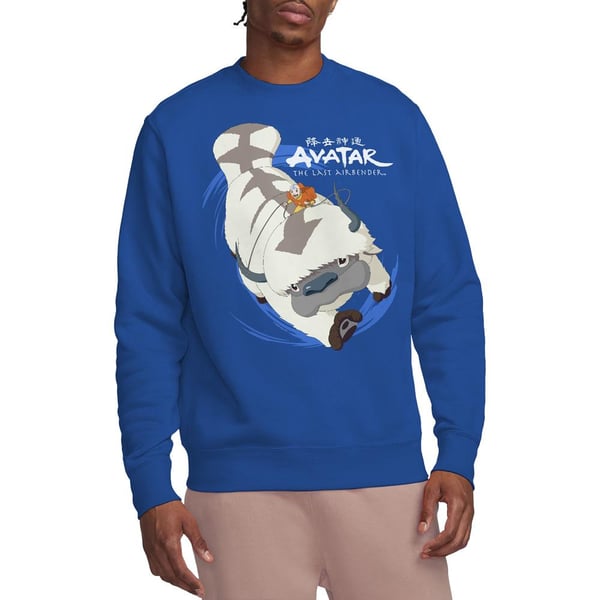 Avatar: The Last Airbender Unisex Adult In Flight Appa Sweatshirt