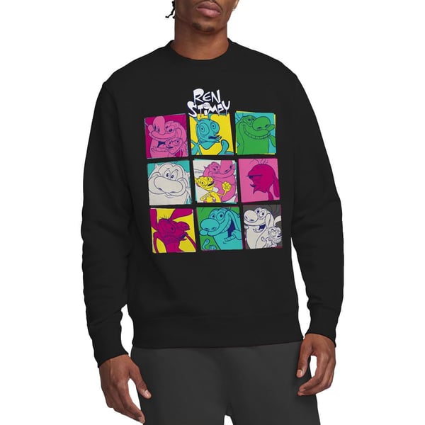 Ren & Stimpy Unisex Adult Warhol 2 Sweatshirt