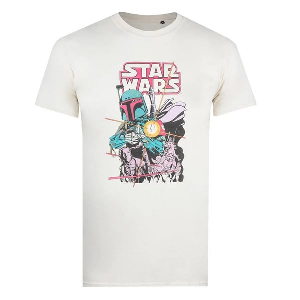 Star Wars: The Book Of Boba Fett T-shirt til mænd med ildlinje