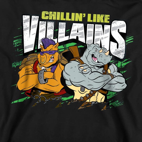 Teenage Mutant Ninja Turtles Unisex Adult Chillin Like Villains Sweatshirt