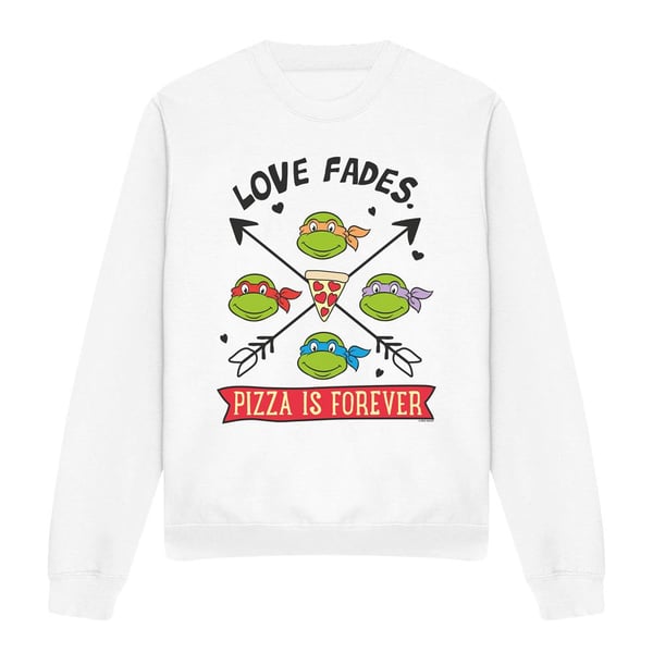 Teenage Mutant Ninja Turtles Unisex Adult Pizza Is Forever Sweatshirt