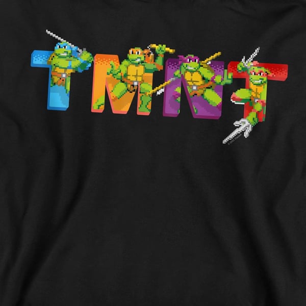 Teenage Mutant Ninja Turtles Unisex Adult Arcade Main Screen Sweatshirt