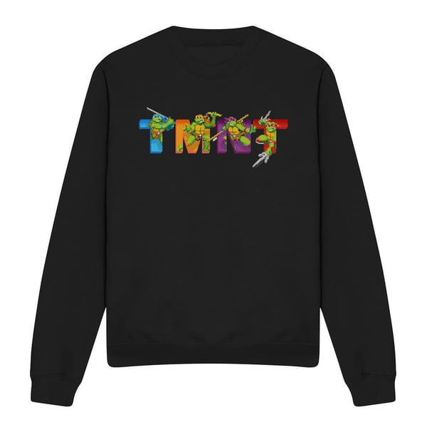 Teini-ikäiset mutanttininjakilpikonnat Unisex aikuisten arcade-pääruudun collegepaita