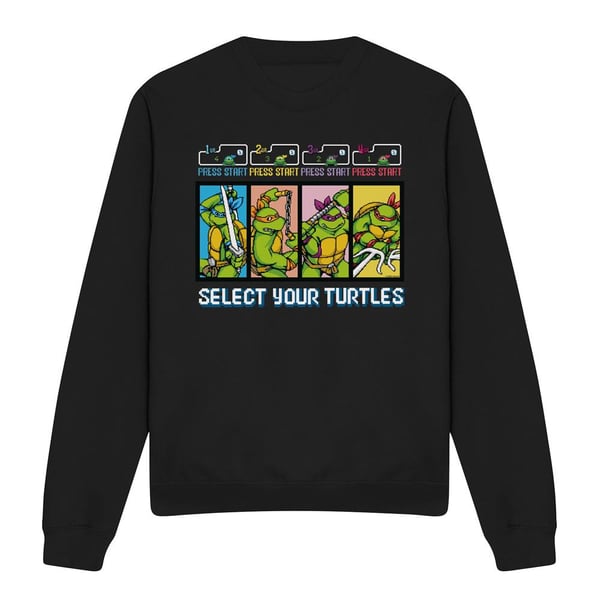 Teenage Mutant Ninja Turtles Unisex Adult Select Your Turtles Sweatshirt