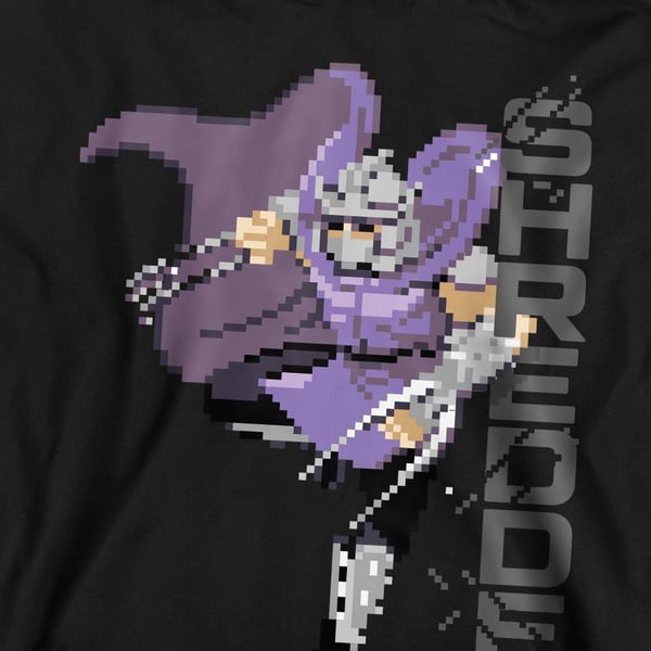Teenage Mutant Ninja Turtles Unisex Adult Arcade Shredder Retro Sweatshirt