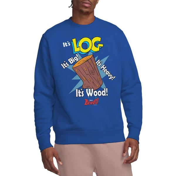 Ren & Stimpy Unisex Adult It´s Log Sweatshirt