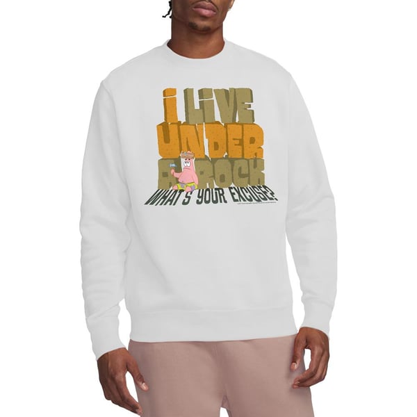 SpongeBob SquarePants Unisex Adult What´s Your Excuse? Sweatshirt