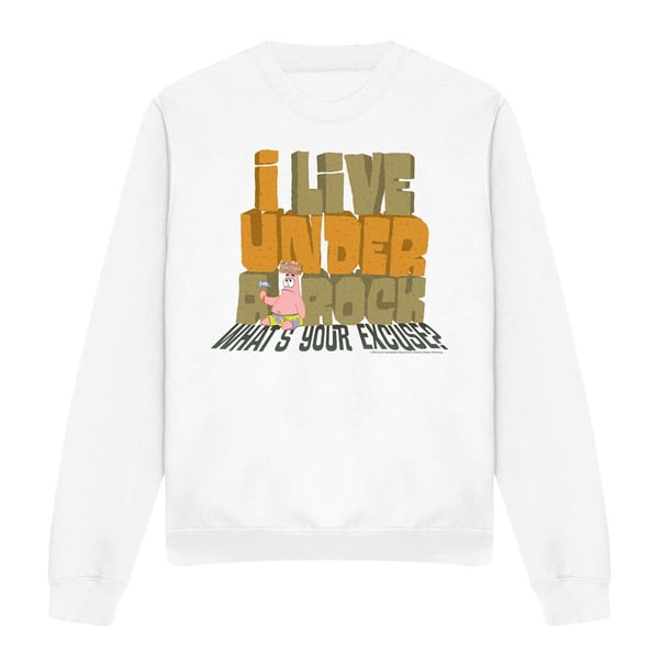 SpongeBob SquarePants Unisex Adult What´s Your Excuse? Sweatshirt