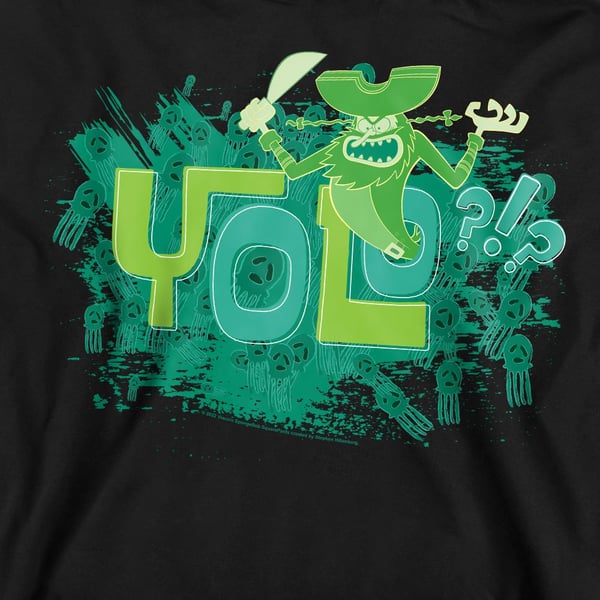 SpongeBob SquarePants Unisex Adult Yolo?!? Sweatshirt