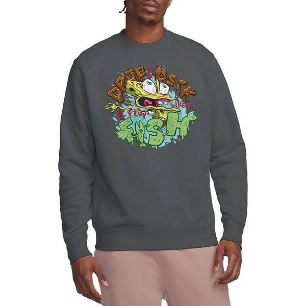 SpongeBob SquarePants Unisex Adult Drop And Flop Sweatshirt