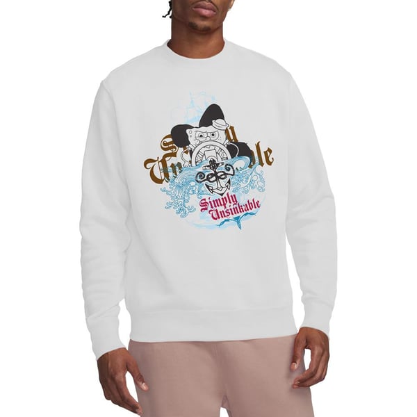 SpongeBob SquarePants Unisex Adult Simply Unsinkable Sweatshirt